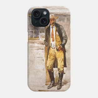 Sheriff by Olaf Seltzer Phone Case