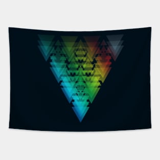 RainbowTriangles Tapestry