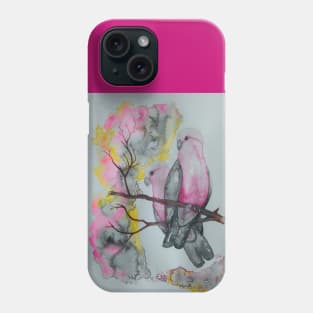 Australian Galahs - bird art Phone Case