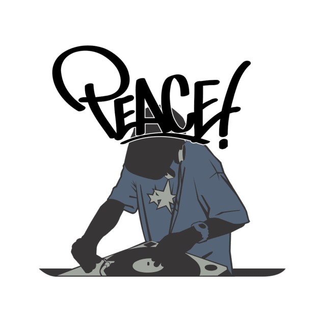 Hip Hop Peace by Masax