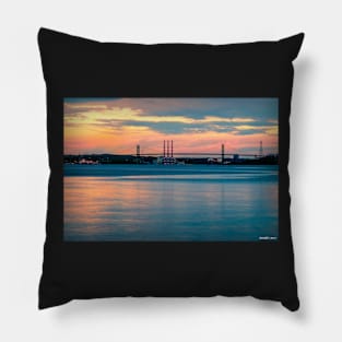 Sunset on the A Murray MacKay Pillow