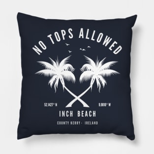 Inch Beach, County Kerry - Beaches in Ireland, Beach Lovers White Pillow