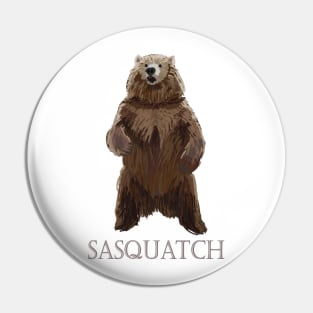 Sasquatch bear Pin