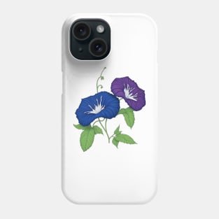 purple flowers Phone Case