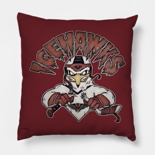 Adirondack Ice Hawks Hockey Pillow