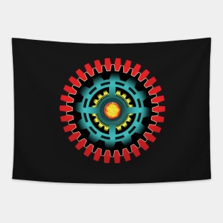 Abstract mechanical object Tapestry