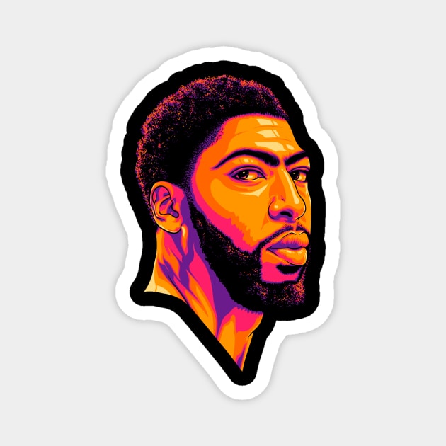 Anthony Davis Magnet by lazartemarjun