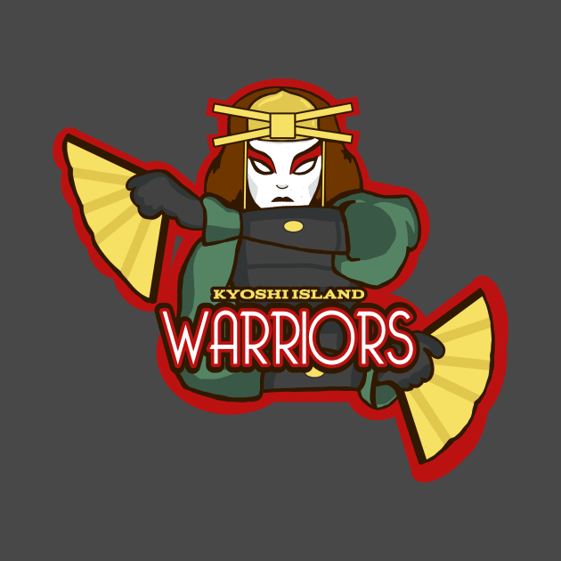 Fantasy Warriors Sports Logo by queennerdco