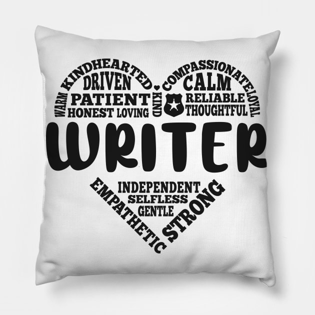 Writer love Pillow by SerenityByAlex