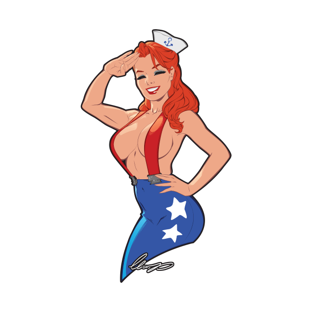 A sexy Navy Girl by Eliaschatzoudis