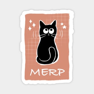 MERP Confused Cat Magnet