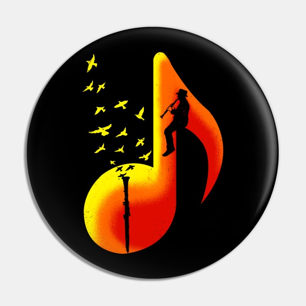 Music Clarinet Player Pin by barmalisiRTB