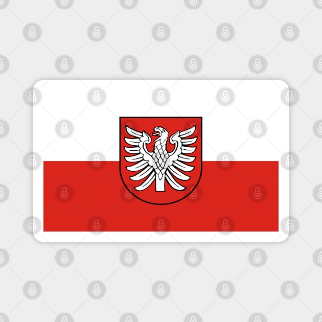 Flag of Heilbronn (District of Germany) Magnet by Ziggy's