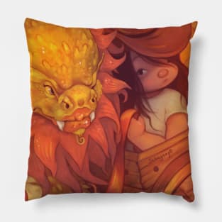 Dragon Wagon Pillow