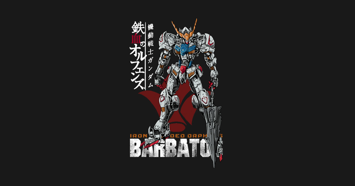 iron blood orphans - Barbatos - T-Shirt | TeePublic