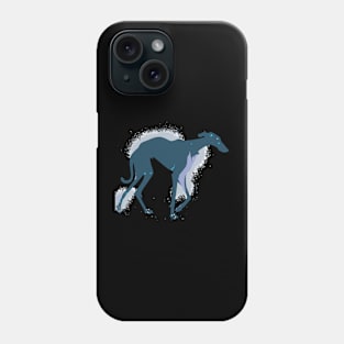 Greyhound Print Poster Art Phone Case