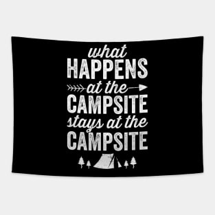 what happens at the campsite Tapestry