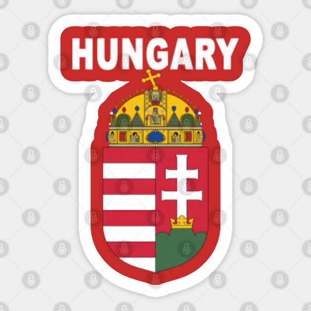 Hungary Coat Of Arms Deluxe Jersey Hungary National Sticker Teepublic Uk National anthem national airline national animal national bird national colors national currency national dance national day national what is the national emblem / coat of arms of hungary? teepublic