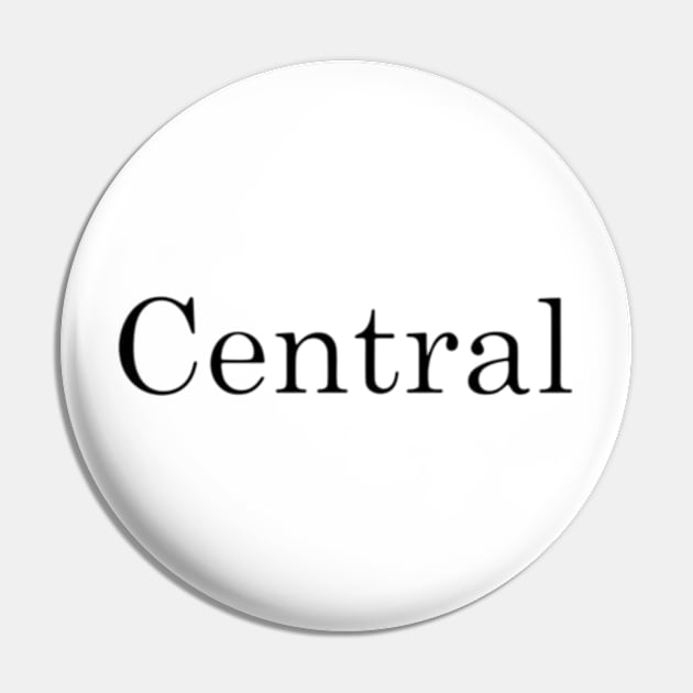 CENTRAL Pin by positive_negativeart