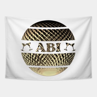 Abi - Abitur in gold Tapestry