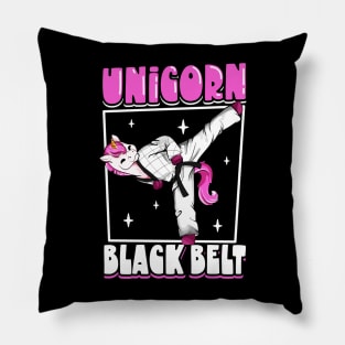 Unicorn black belt - Hapkido Pillow