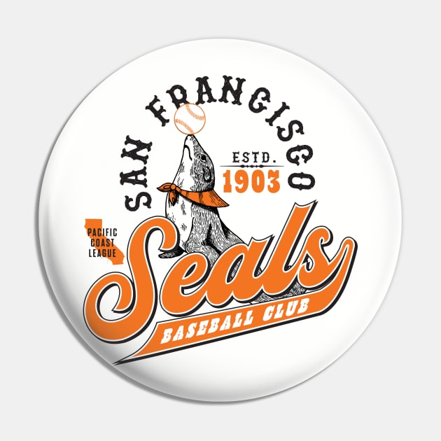 San Francisco Seals - Minor League Baseball - Pin