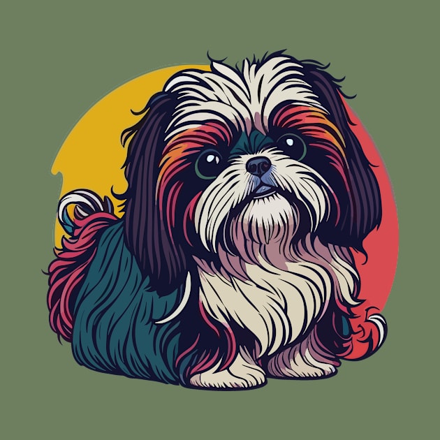 Shih Tzu Portrait by SpriteGuy95