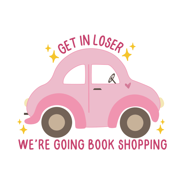 Get in loser, we're going book shopping! by medimidoodles