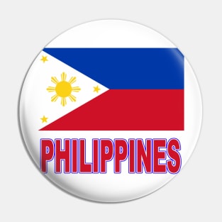 The Pride of the Philippines - Filipino Flag Design Pin