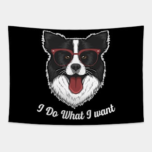 Chic Canine Coats Collie I Do What I Want Tee Border Tee Tapestry