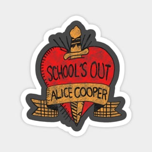 Alice Cooper School’s Out Music Magnet