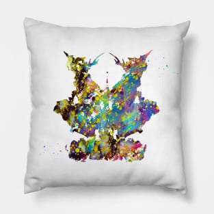 Rorschach inkblot test Pillow