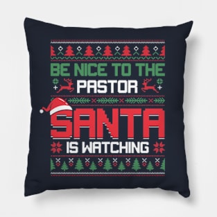 Be Nice To | Christmas Pillow