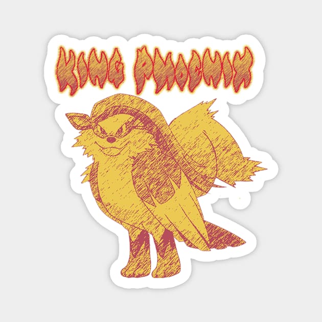 King Phoenix!!! Magnet by BlaineC2040