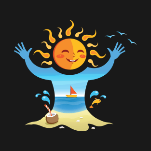 Sun, Sea and Sand T-Shirt