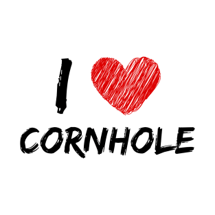 I Love Cornhole T-Shirt