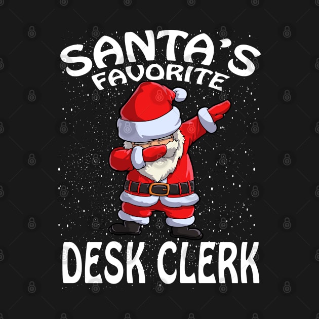 Santas Favorite Desk Clerk Christmas by intelus