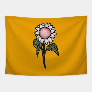 Sunflower Floral Design Tapestry