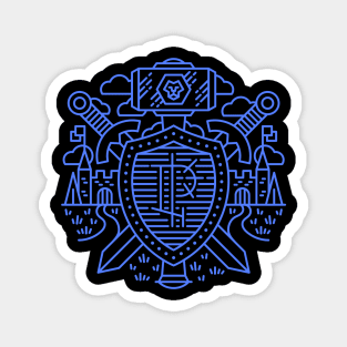 Human — Race Crest (color) Magnet