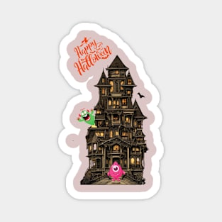 Haunted House Magnet