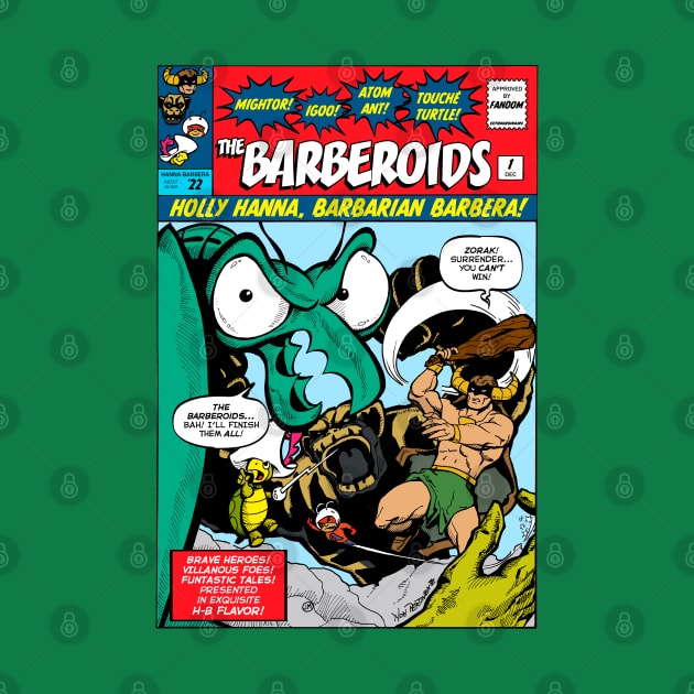 The Barberoids #1 Cover by nonpertinente