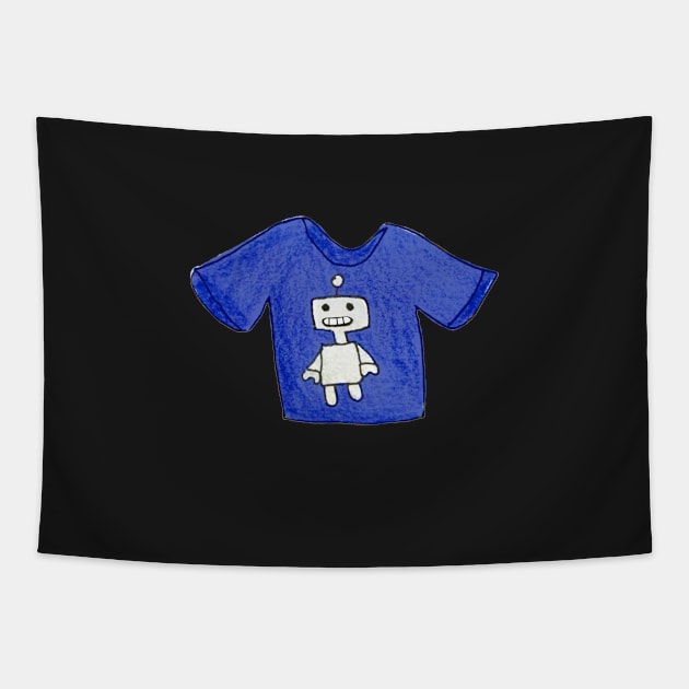 camisa de robot Tapestry by uchix