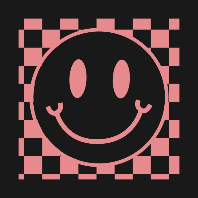 Preppy Smiley Face by Taylor Thompson Art