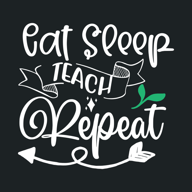 Eat Sleep Tech Repeat by FluentShirt