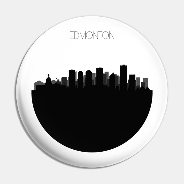 Edmonton Skyline Pin by inspirowl