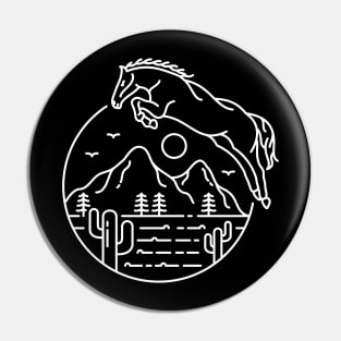 The Desert Horse Pin