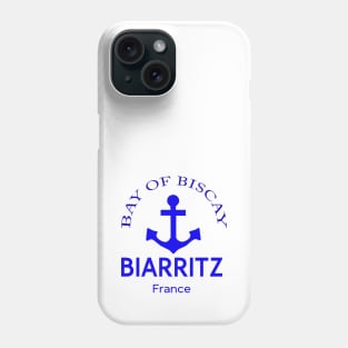 Biarritz Bay of Biscay France Phone Case