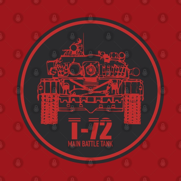 T-72 Tank Patch (Small logo) by TCP