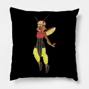 Human Firefly Pillow