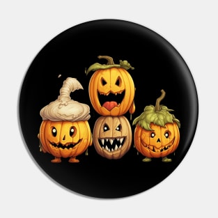 Pumpkins for Halloween Pin